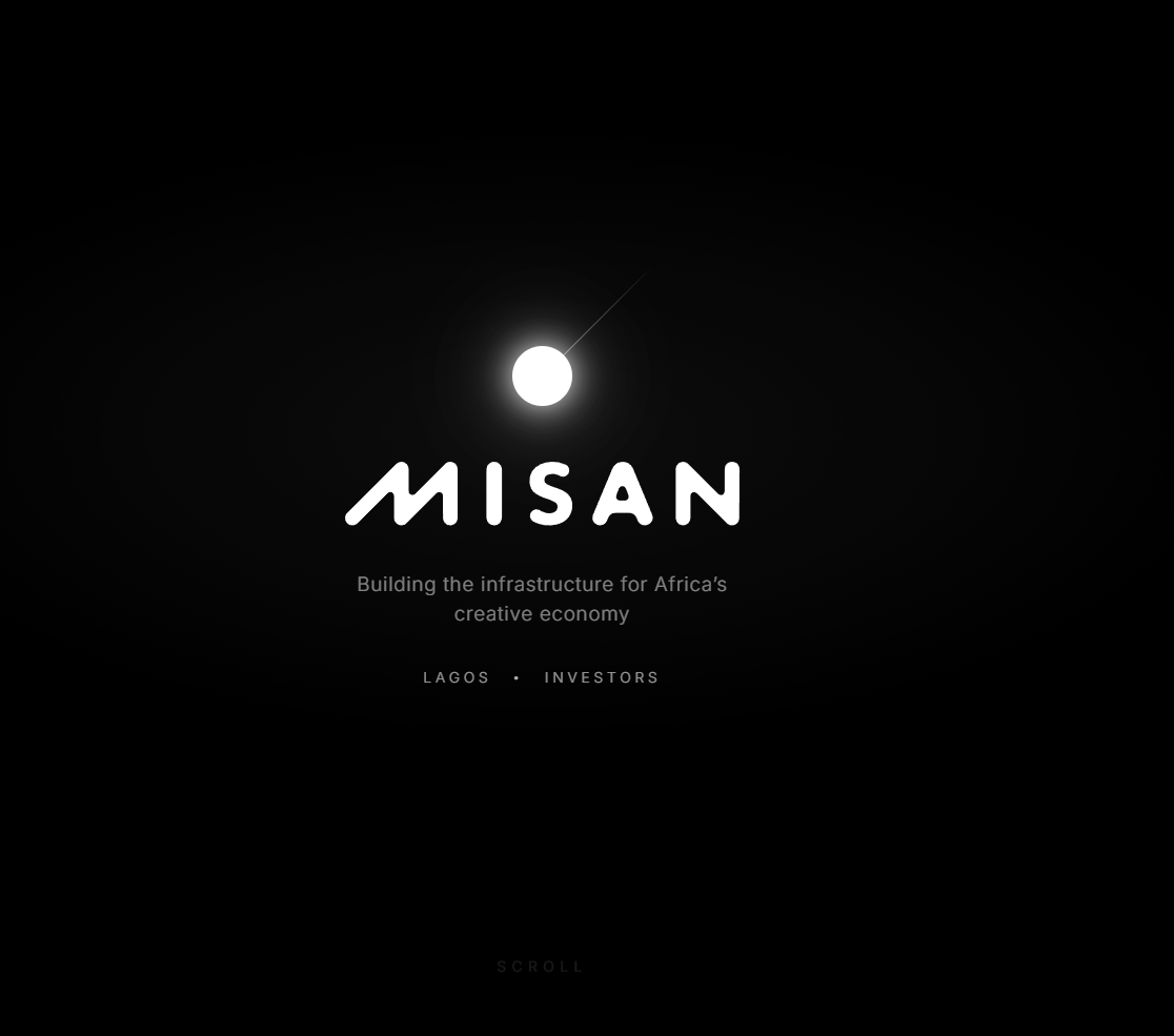 Misan Partners website screenshot